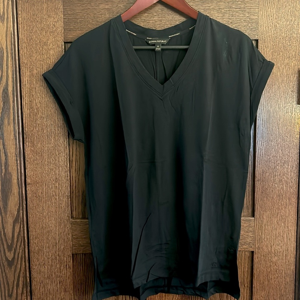 Banana Republic Short Sleeve Blouse Women’s Medium